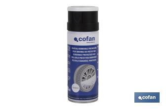 Tinta Protetora Especial | Película Removível de Vinil | Cor branco brilhante | Embalagem 400 ml - Cofan