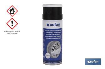 Protective paint 400ml | Removable vinyl film | Protective fluid vinyl spray - Cofan