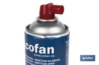  Cofan Insetticida per vespe | Formato spray | Bomboletta da 600 ml - Cofan