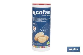 Desecante ecológico para patatas | Antigerminativo de algas marinas | Libre de biocidas | Peso: 400 g - Cofan