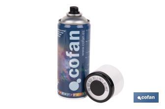 Tinta de Esmalte Acrílico | Em Spray | Embalagem de 400 ml | Várias cores - Cofan