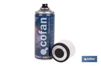 Tinta de Esmalte Acrílico | Em Spray | Embalagem de 400 ml | Várias cores - Cofan