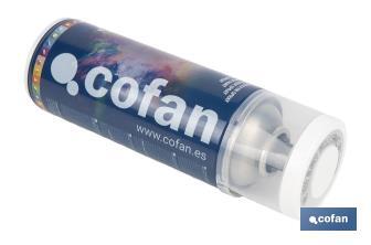 Tinta de Esmalte Acrílico | Em Spray | Embalagem de 400 ml | Várias cores - Cofan