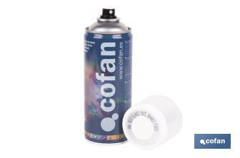 Tinta de Esmalte Acrílico | Em Spray | Embalagem de 400 ml | Várias cores - Cofan