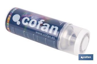 Tinta de Esmalte Acrílico | Em Spray | Embalagem de 400 ml | Várias cores - Cofan