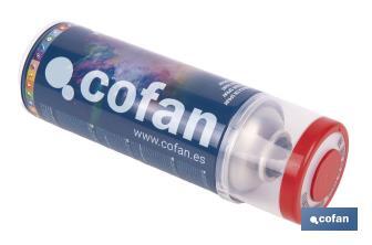 Tinta de Esmalte Acrílico | Em Spray | Embalagem de 400 ml | Várias cores - Cofan
