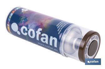 Tinta de Esmalte Acrílico | Em Spray | Embalagem de 400 ml | Várias cores - Cofan