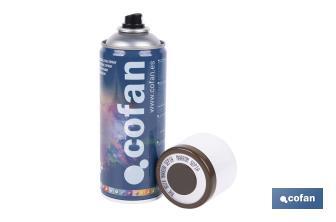 Tinta de Esmalte Acrílico | Em Spray | Embalagem de 400 ml | Várias cores - Cofan