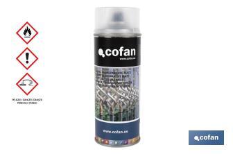 Verniz em Spray | Brilho ou Mate | Embalagem 400 ml | Transparente - Cofan