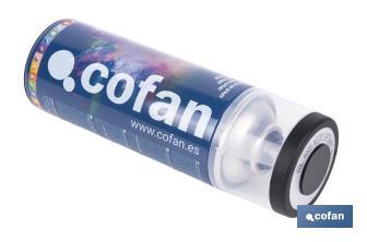 Tinta de Esmalte Acrílico | Em Spray | Embalagem de 400 ml | Várias cores - Cofan