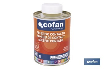 Adesivo a contatto Bricofan da 500 ml | Collante universale multiuso | Per il fissare, unire e sigillare materiali diversi - Cofan