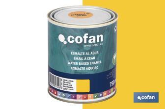 Esmalte Ecológico à Base de água | Embalagem de 750 ml | Vária cores - Cofan