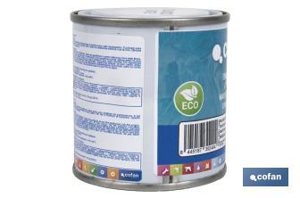 Smalto ecologico all'acqua | Latta da 750 ml | Vari colori - Cofan