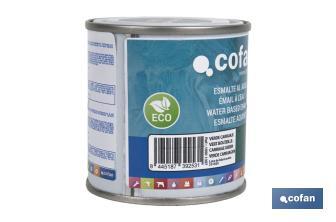 Smalto ecologico all'acqua | Latta da 750 ml | Vari colori - Cofan