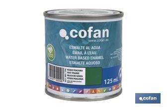 Smalto ecologico all'acqua | Latta da 750 ml | Vari colori - Cofan