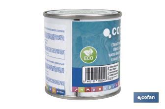 Smalto ecologico all'acqua | Latta da 750 ml | Vari colori - Cofan