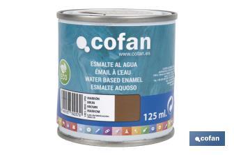 Émail écologique à l'eau | Emballage de 750 ml | Plusieurs couleurs - Cofan