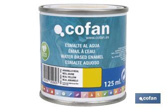 Émail écologique à l'eau | Emballage de 750 ml | Plusieurs couleurs - Cofan