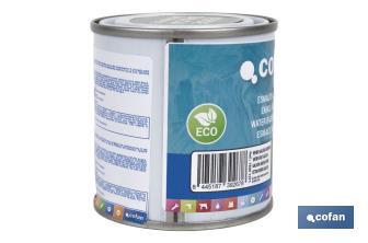 Smalto ecologico all'acqua | Latta da 750 ml | Vari colori - Cofan