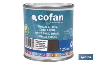 Esmalte Ecológico al agua | Envases: 125 o 750 ml | Amplia gama de colores y acabados - Cofan