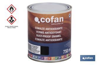 Esmalte Antióxidante | Várias Cores | Embalagem de 750 ml - Cofan