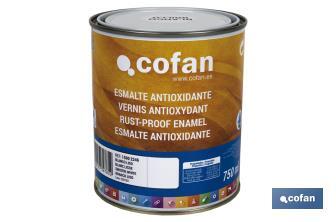 Cofan Smooth water-based antioxidant enamel | Available in different colours | Available in various sizes - Cofan