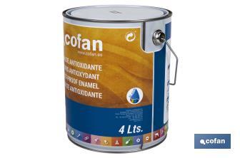 Cofan Smooth water-based antioxidant enamel | Available in different colours | Available in various sizes - Cofan