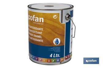 Cofan Smalto antiruggine liscio all’acqua | Vari colori | Varie dimensioni - Cofan