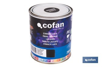Émail Laquage à l'eau | Plusieurs Couleurs | Différentes capacités de récipient - Cofan