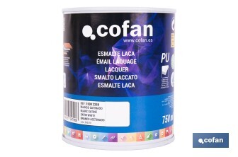 Émail Laquage à l'eau | Plusieurs Couleurs | Différentes capacités de récipient - Cofan