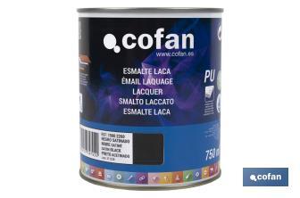 Water-based lacquer | Available in various colours | Paint buckets available in different sizes - Cofan