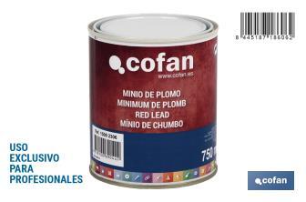 Minio de Plomo (USO EXCLUSIVO PARA PROFESIONALES) - Cofan