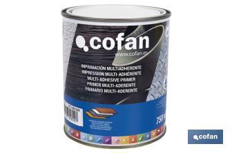 Water-based multi-adhesive primer | Paint buckets available in different sizes - Cofan