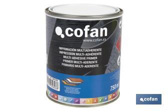 Impression Multi-adhérente au Dissolvant | Différentes capacités | Incolore - Cofan