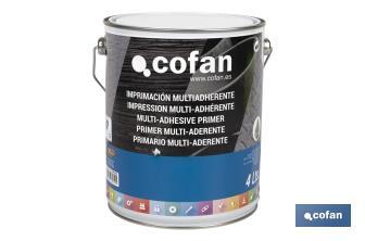 Solvent-based multi-adhesive primer | Available in different sizes | Colourless primer - Cofan