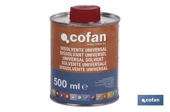 Universal thinner | Several sizes | For synthetic products - Cofan