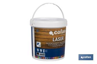 Lasure Protection à l'eau pour Bois | Finition mate | Plusieurs Contenances et Couleurs - Cofan