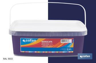 Peinture acrylique monocouche | Plusieurs couleurs | Convient pour utiliser à l'intérieur - Cofan