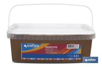 One-coat acrylic paint | Several colours | Suitable for indoor use - Cofan