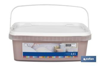 Peinture acrylique monocouche | Plusieurs couleurs | Convient pour utiliser à l'intérieur - Cofan