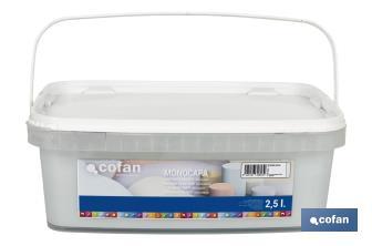 Peinture acrylique monocouche | Plusieurs couleurs | Convient pour utiliser à l'intérieur - Cofan