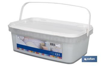 Peinture acrylique monocouche | Plusieurs couleurs | Convient pour utiliser à l'intérieur - Cofan