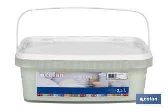 Peinture acrylique monocouche | Plusieurs couleurs | Convient pour utiliser à l'intérieur - Cofan