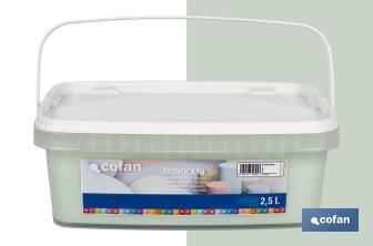 Peinture acrylique monocouche | Plusieurs couleurs | Convient pour utiliser à l'intérieur - Cofan