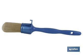 Round sash brush with hanger | Classic shape | Several sizes - Cofan