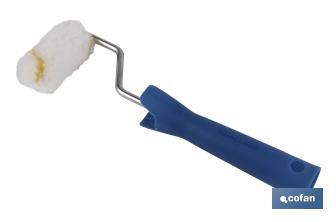 Mini paint roller for smooth walls, plaster and plasterboard | Several sizes | Non-drip system - Cofan