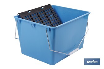 Bac avec grille pour égoutter les rouleaux | Avec anses métalliques incorporées | Spécial pour un usage professionnel - Cofan