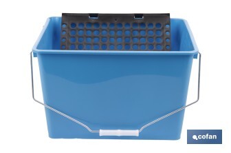 Bac avec grille pour égoutter les rouleaux | Avec anses métalliques incorporées | Spécial pour un usage professionnel - Cofan