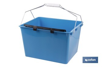Bac avec grille pour égoutter les rouleaux | Avec anses métalliques incorporées | Spécial pour un usage professionnel - Cofan