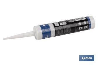 MS polymer sealant | Grey | Cartridge of 290ml - Cofan